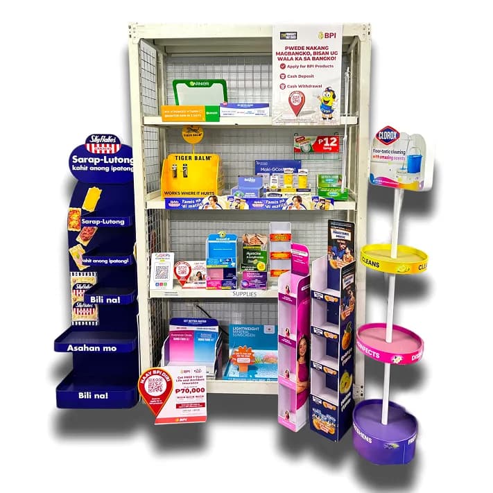 Warehouse shelving at The Retail Hive